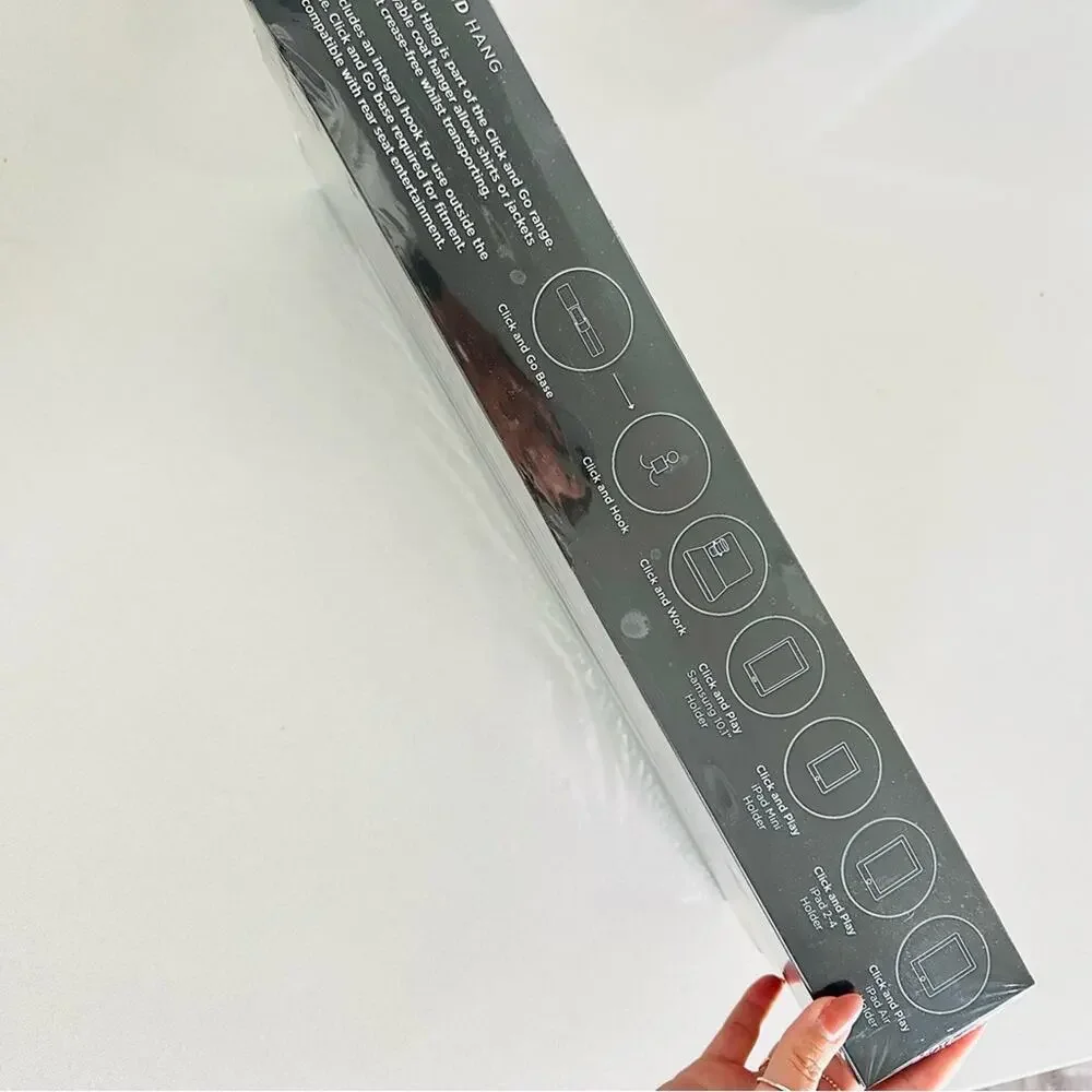NEW JAGUAR Luxury Black Car Coat Hanger Click And Hang Attachment Accessory Add